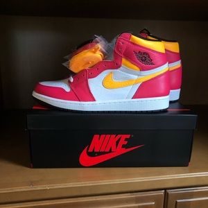 Air Jordan I Retro High OG “Light Fusion Red”